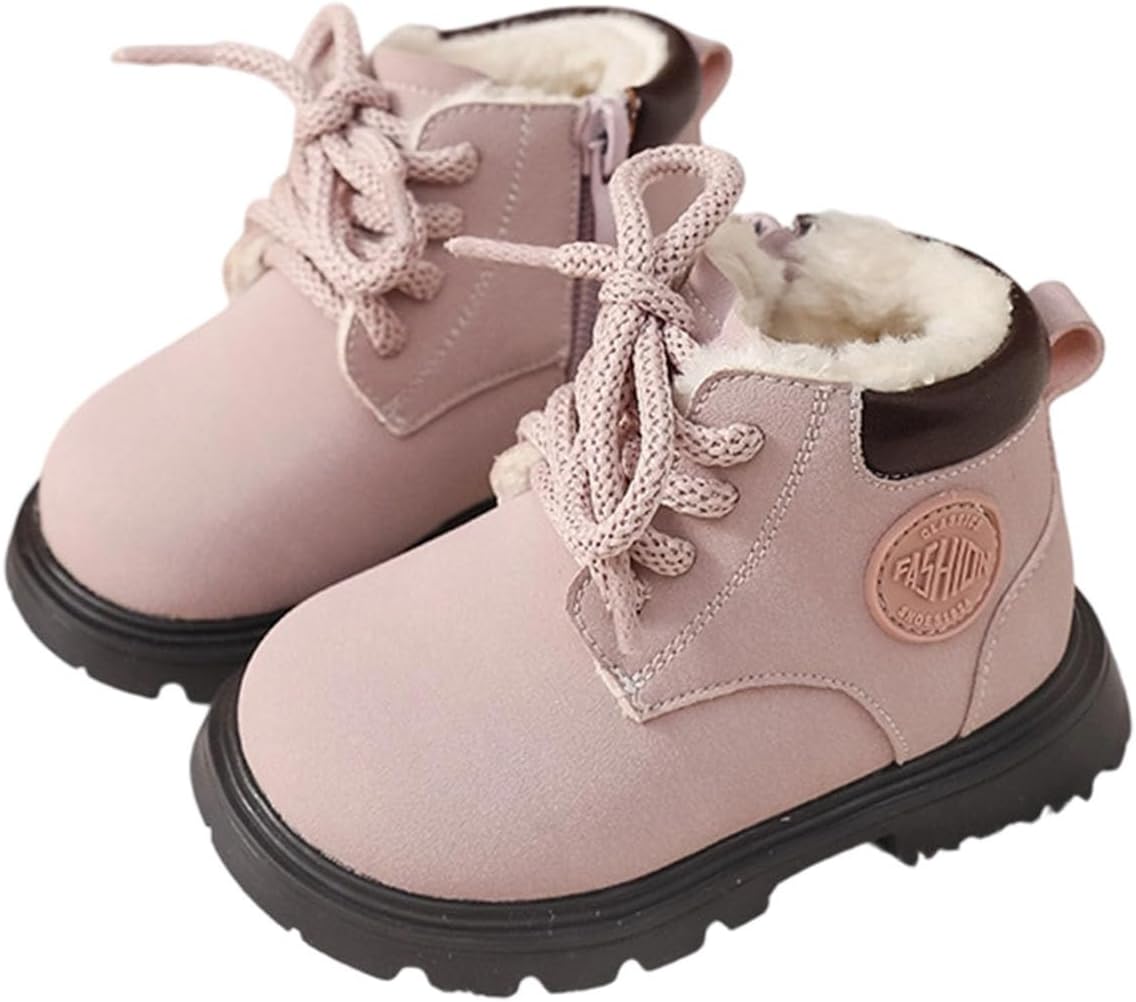 Девочкам уличные термоботинки для снега с флисовой подкладкой, боковой молнией, короткие зимние спортивные ботинки 2025 года с шнуровкой Generic, Pink
Девочкам уличные термоботинки для снега с флисовой подкладкой, боковой молнией, короткие зимние спортивные ботинки 2025 года с шнуровкой Generic, Pink