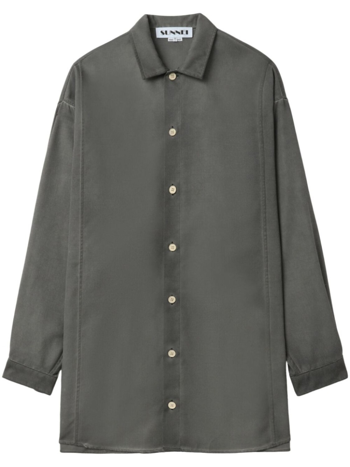 Шерстяная длинная рубашка Sunnei, серый
Шерстяная длинная рубашка Sunnei, серый