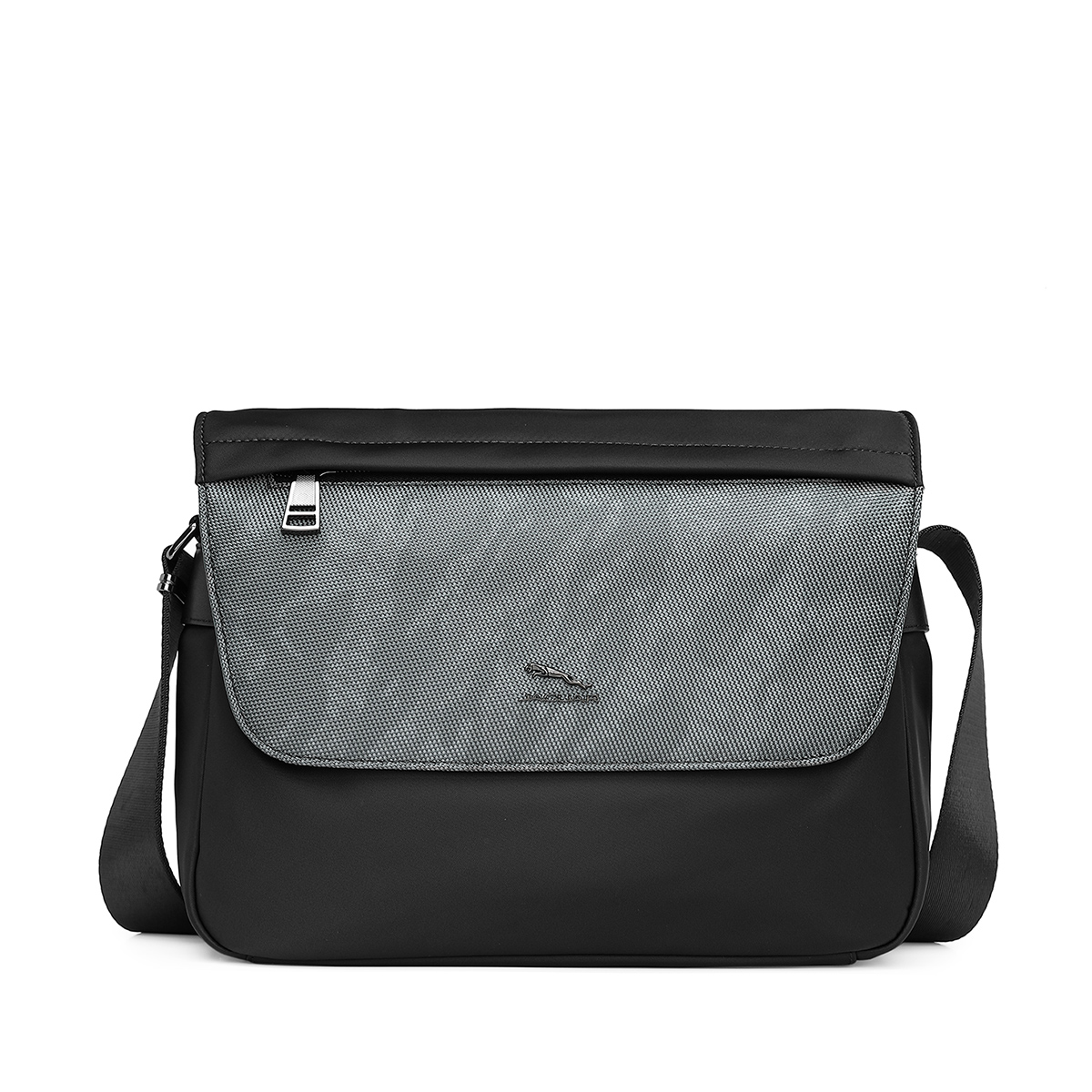 JAGUAR Кожаная сумка через плечо мужская черная, Black
JAGUAR Кожаная сумка через плечо мужская черная, Black