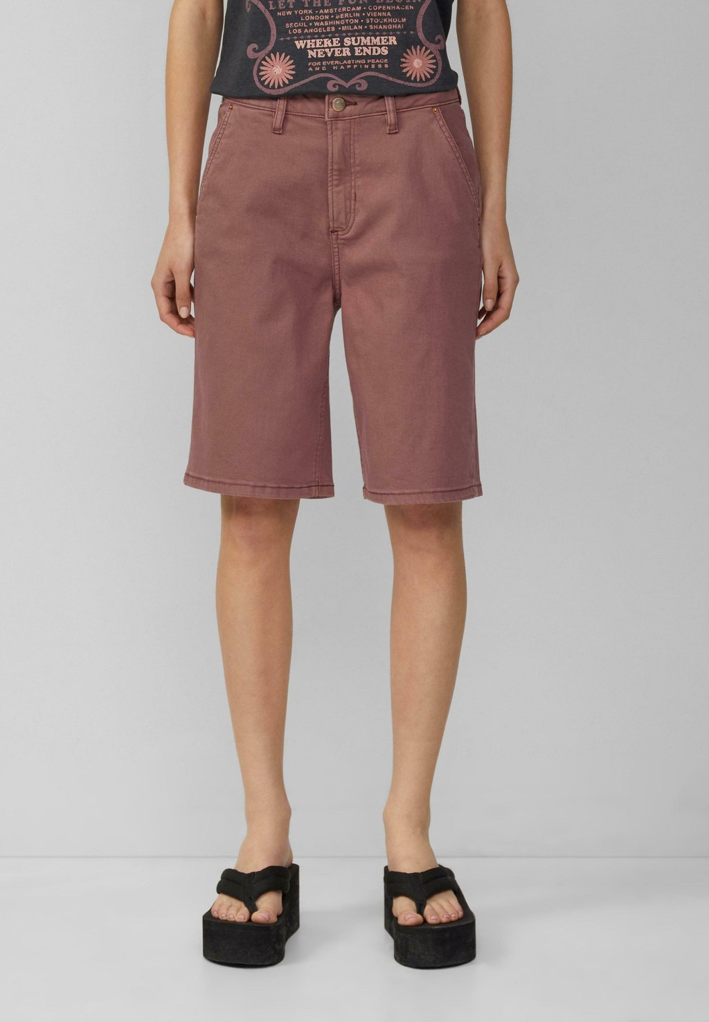 Джинсовые шорты REGULAR FIT HIGH RISE SUPERSTRETCH QS, фиолетовый
Джинсовые шорты REGULAR FIT HIGH RISE SUPERSTRETCH QS, фиолетовый