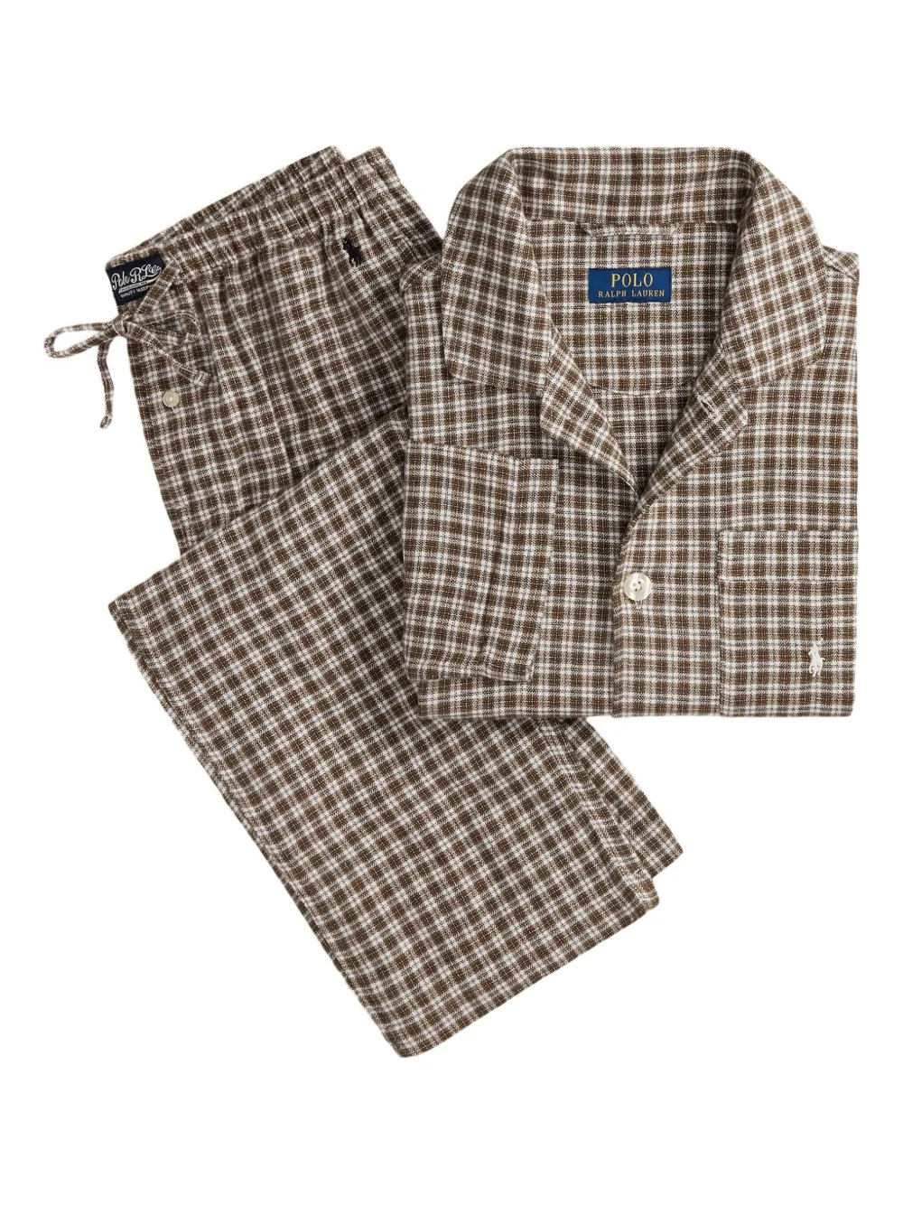 Фланелевая пижама в клетку POLO RALPH LAUREN, коричневый
Фланелевая пижама в клетку POLO RALPH LAUREN, коричневый