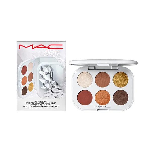 Тени для век Squall Goals Palette Mac Cosmetics, цвет cabin fever 
Тени для век Squall Goals Palette Mac Cosmetics, цвет cabin fever