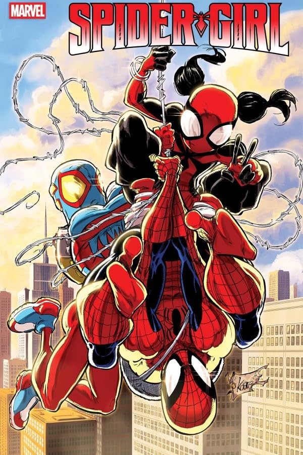 Spider-Girl #1 Kaare Andrews Foil Variant Cover with Rated Comics Acrylic Backer (Rated Comics)
Spider-Girl #1 Kaare Andrews Foil Variant Cover with Rated Comics Acrylic Backer (Rated Comics)