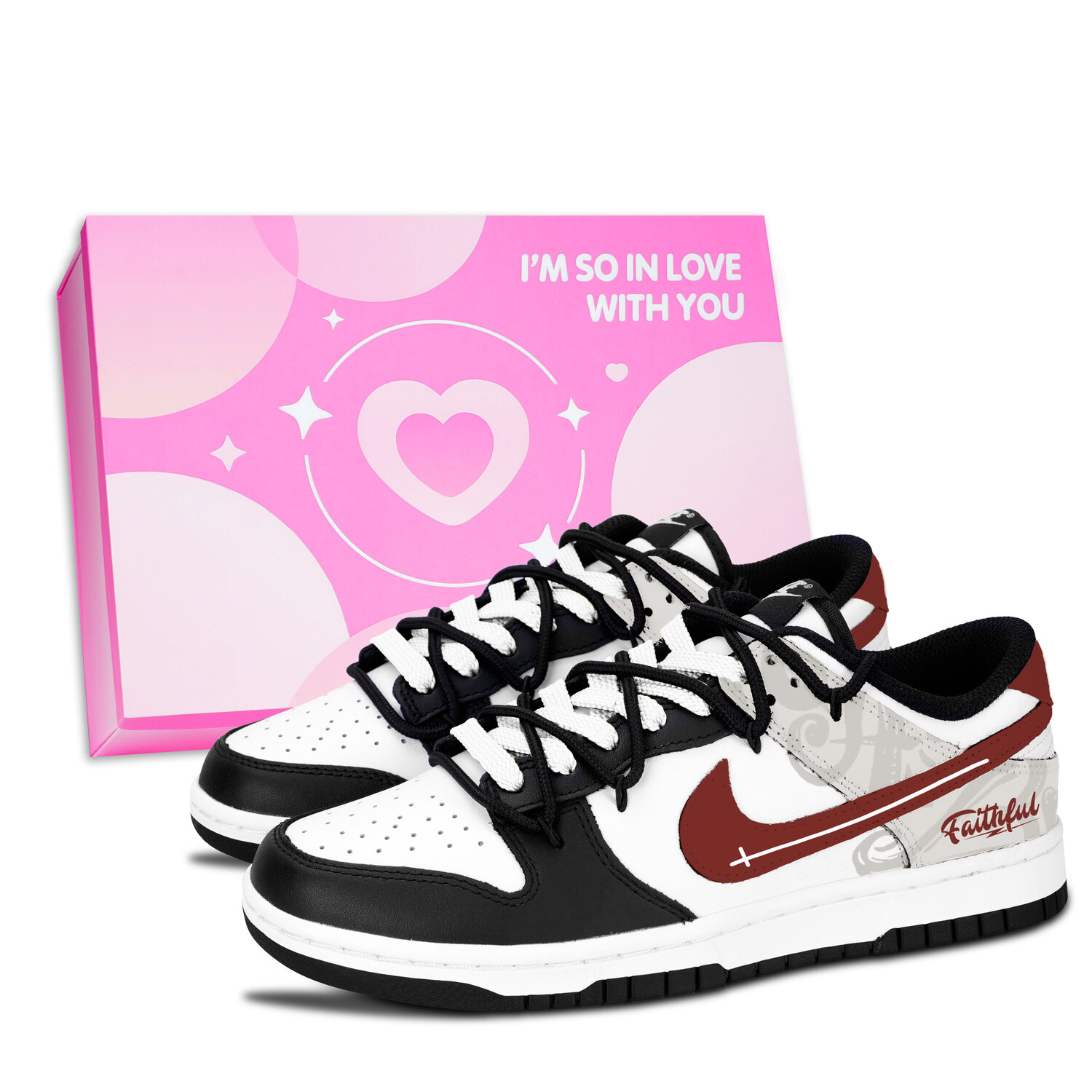 Nike Dunk Black White, Chi Yin Yace - износостойкие низкие скейтбордистские кроссовки унисекс красного цвета
Nike Dunk Black White, Chi Yin Yace - износостойкие низкие скейтбордистские кроссовки унисекс красного цвета