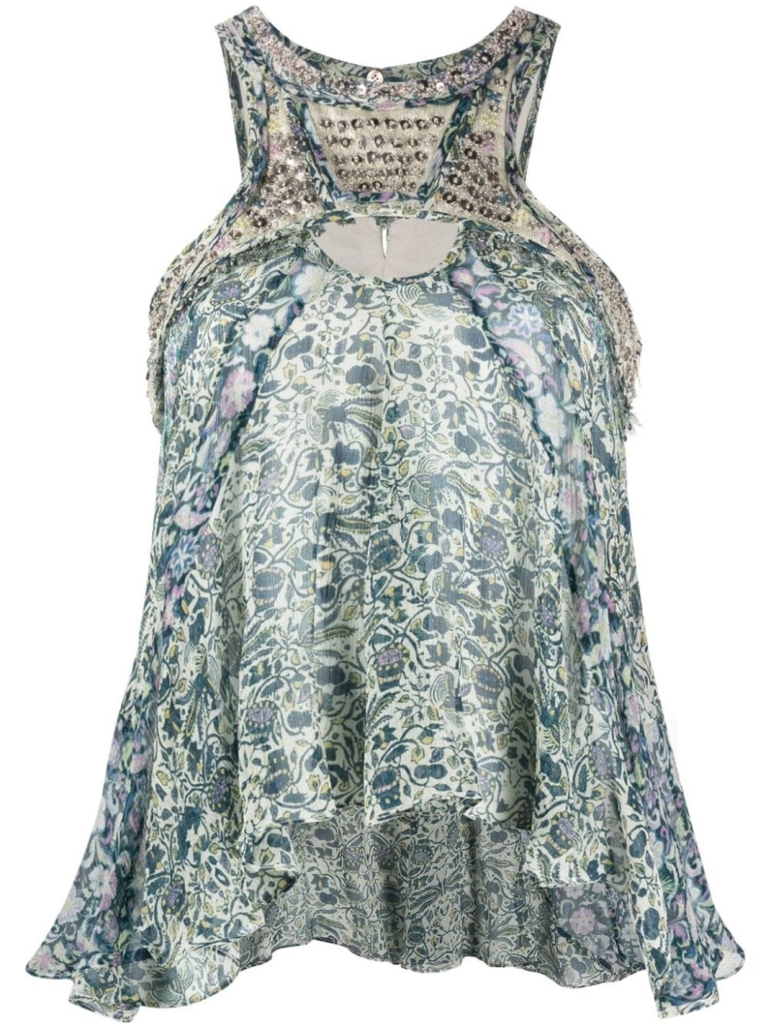 ISABEL MARANT топ с драпировкой и принтом, синий
ISABEL MARANT топ с драпировкой и принтом, синий