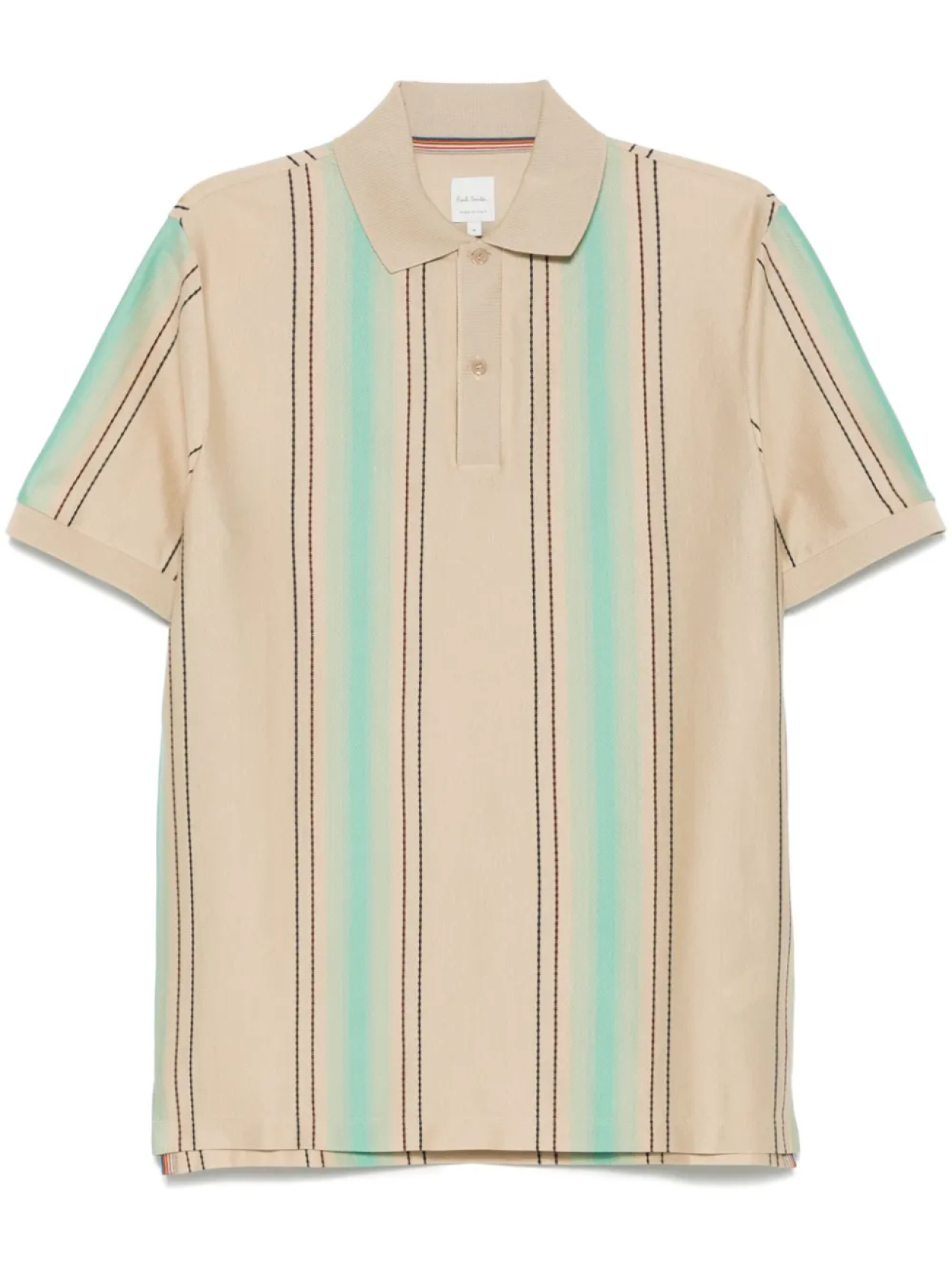 Полосатая рубашка-поло Paul Smith, нейтральный
Полосатая рубашка-поло Paul Smith, нейтральный