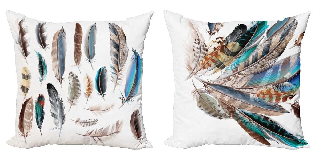 ABAKUHAUS Богемные декоративные чехлы для подушек, набор из 2 шт., Boho Art Natural Feathers, современный акцент, двусторонняя цифровая печать, 50 x 50 см, разноцветные
ABAKUHAUS Богемные декоративные чехлы для подушек, набор из 2 шт., Boho Art Natural Feathers, современный акцент, двусторонняя цифровая печать, 50 x 50 см, разноцветные