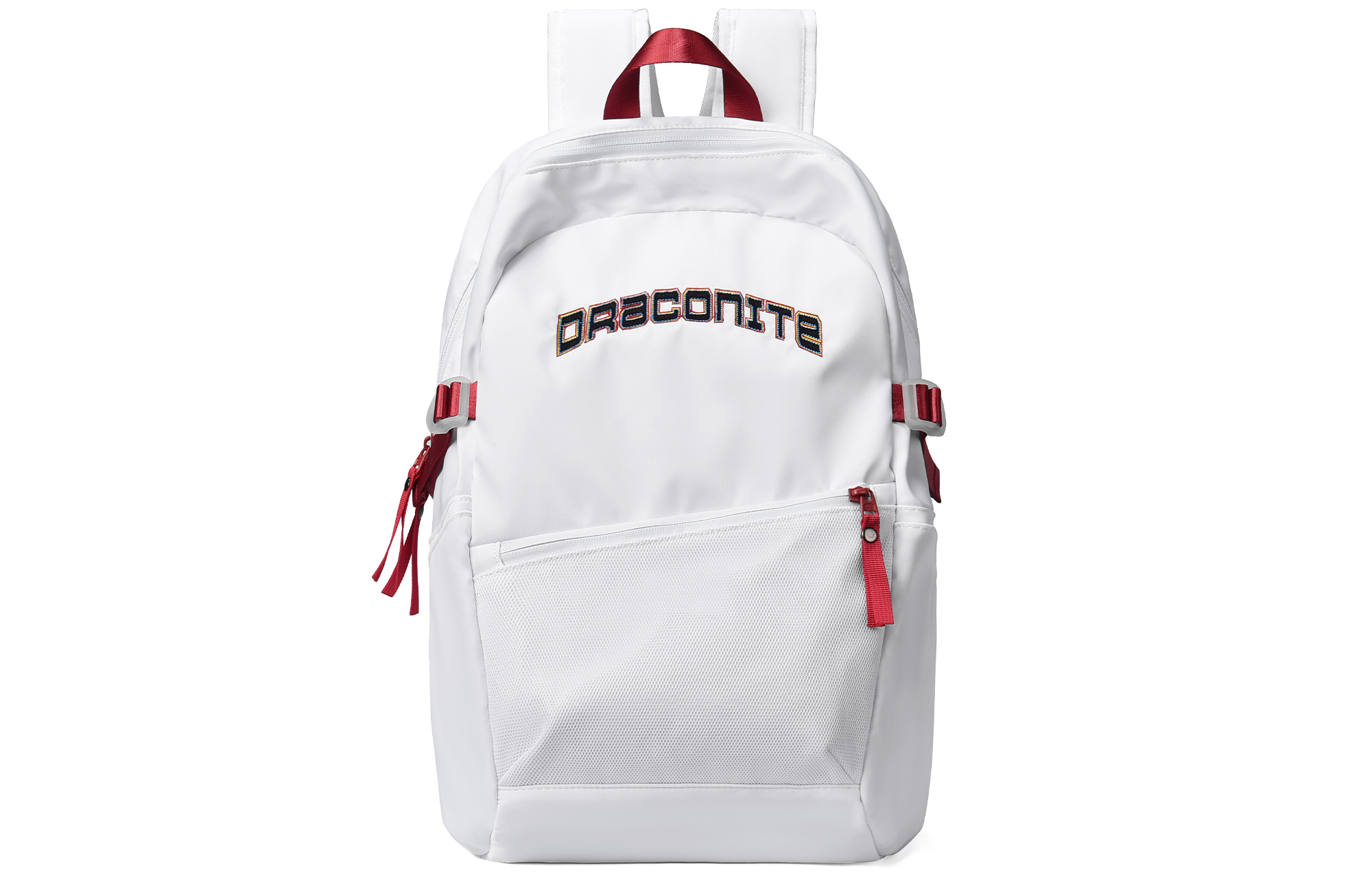 Полиэстеровый студенческий рюкзак обычный унисекс белый DRACONITE
Полиэстеровый студенческий рюкзак обычный унисекс белый DRACONITE