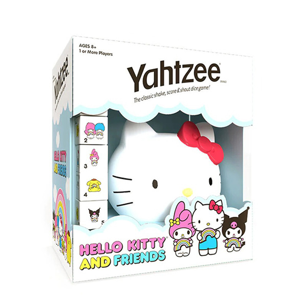 Настольная игра USAopoly Yahtzee: Hello Kitty & Friends
Настольная игра USAopoly Yahtzee: Hello Kitty & Friends