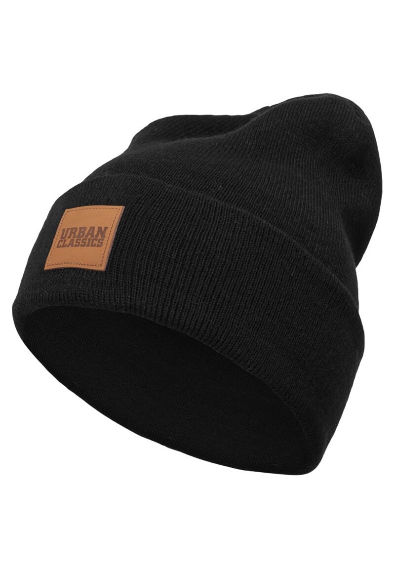 Шапка-бини LEATHERPATCH LONG Urban Classics, черный
Шапка-бини LEATHERPATCH LONG Urban Classics, черный