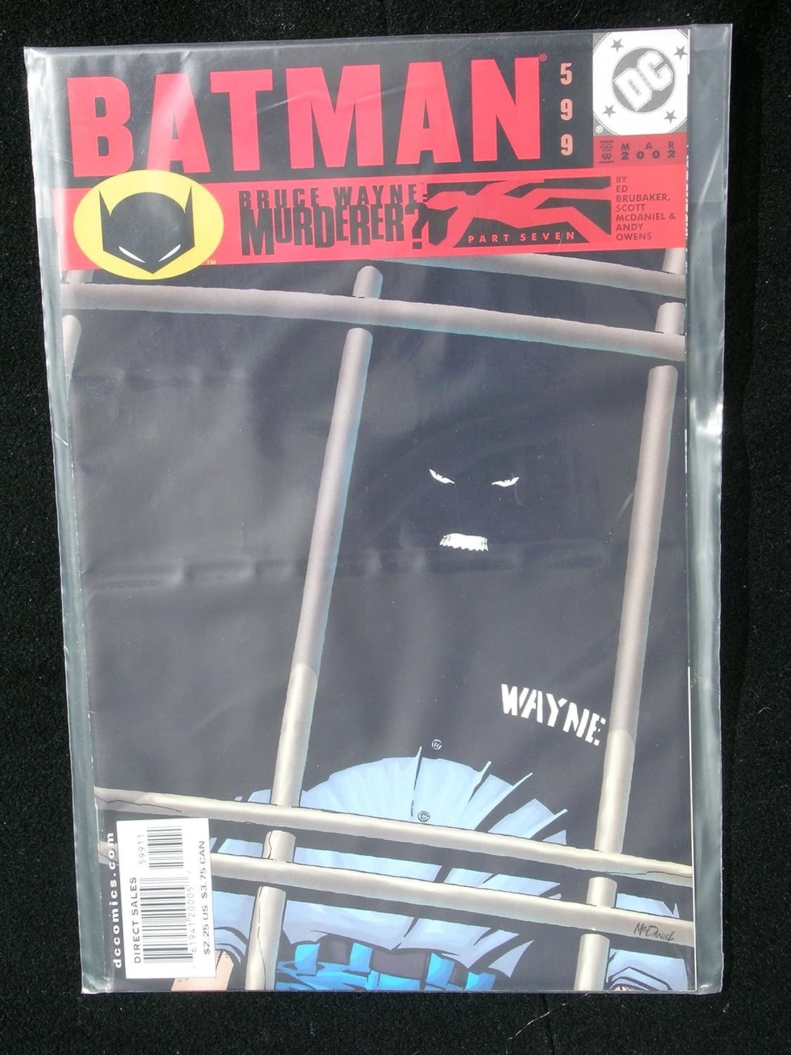 BATMAN #599, March 2002 (DC Comics)
BATMAN #599, March 2002 (DC Comics)