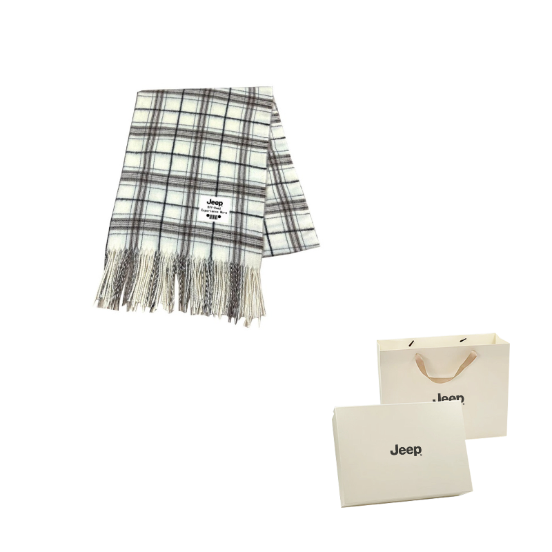 Шарф из полиэстера Unisex Jeep, бежевый
Шарф из полиэстера Unisex Jeep, бежевый