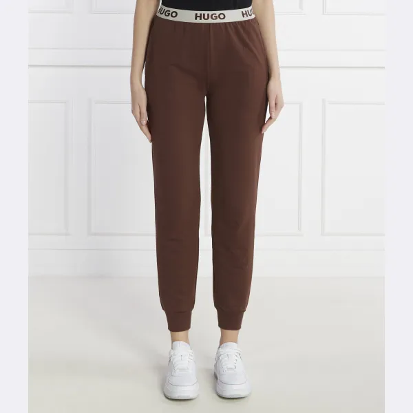 Спортивные спортивные брюки обычного кроя с логотипом Hugo, коричневый
Спортивные спортивные брюки обычного кроя с логотипом Hugo, коричневый