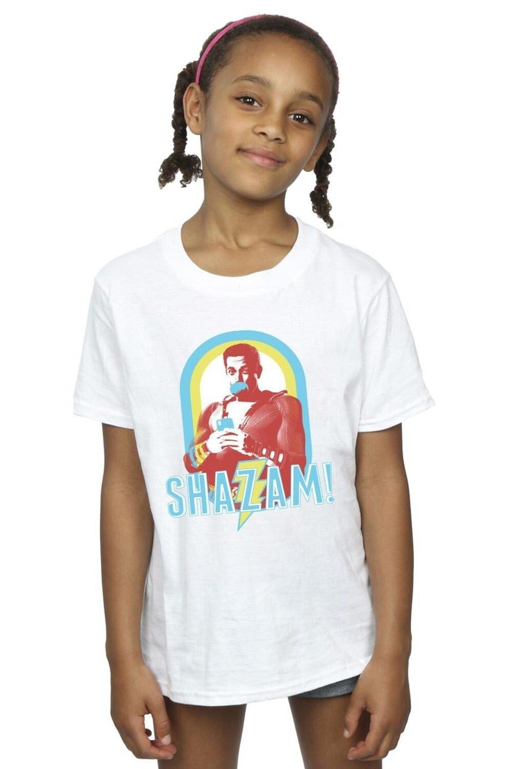 Хлопковая футболка в рамке Shazam Buble Gum DC Comics, белый, Коричневый, Хлопковая футболка в рамке Shazam Buble Gum DC Comics, белый
Хлопковая футболка в рамке Shazam Buble Gum DC Comics, белый, Коричневый, Хлопковая футболка в рамке Shazam Buble Gum DC Comics, белый
