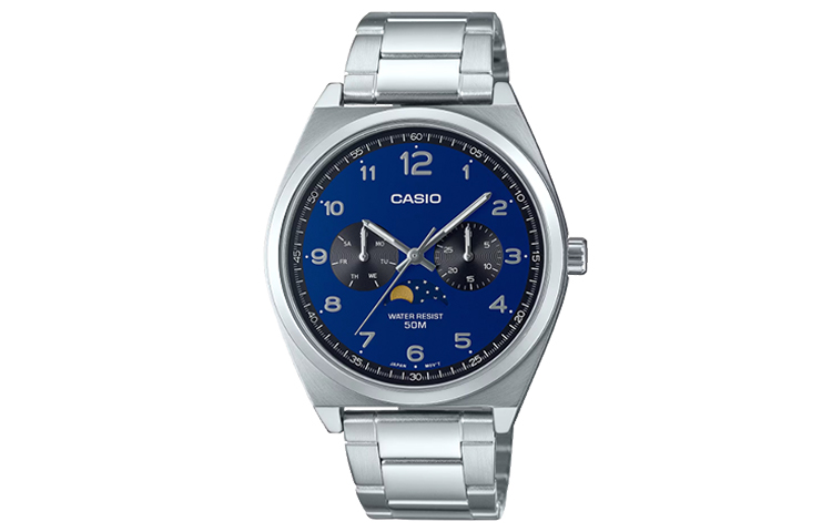 Мужские часы Standard Series 40 мм синие MTP-M300D-2AV CASIO
Мужские часы Standard Series 40 мм синие MTP-M300D-2AV CASIO