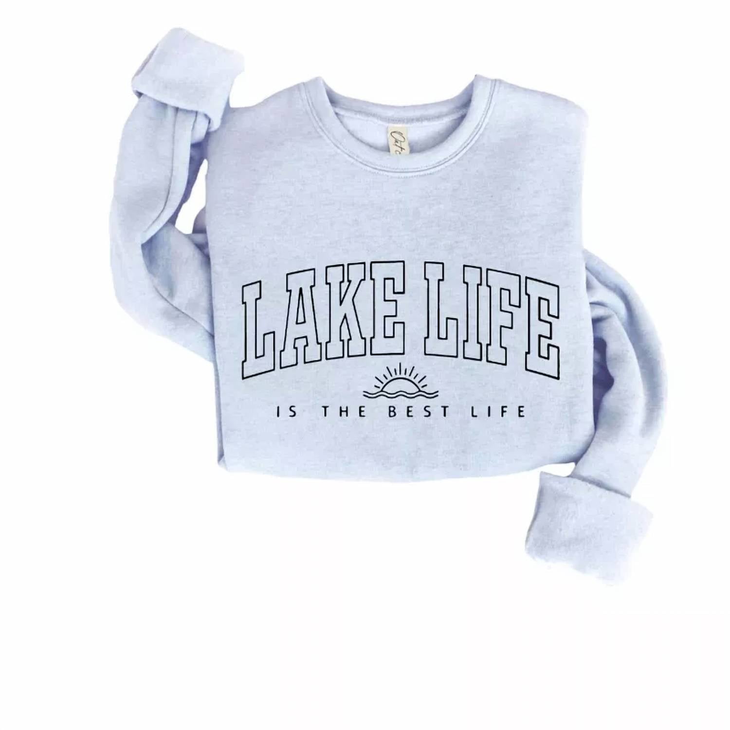 Женская толстовка с принтом Lake Life в цвете пыльно-голубой Oat Collective, Dusty Blue
Женская толстовка с принтом Lake Life в цвете пыльно-голубой Oat Collective, Dusty Blue