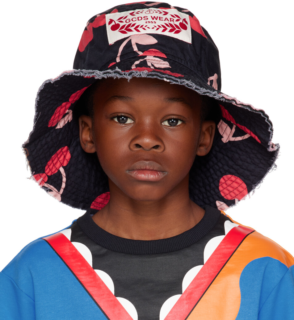 Детская черная панама с принтом GCDS Kids
Детская черная панама с принтом GCDS Kids