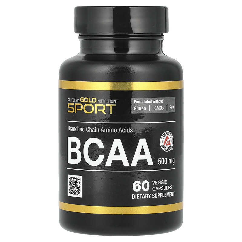 California Gold Nutrition, BCAA, аминокислоты с разветвлённой цепью AjiPure 2:1:1 с L-лейцином, L-изолейцином и L-валином, 500 мг, 60 растительных капсул
California Gold Nutrition, BCAA, аминокислоты с разветвлённой цепью AjiPure 2:1:1 с L-лейцином, L-изолейцином и L-валином, 500 мг, 60 растительных капсул