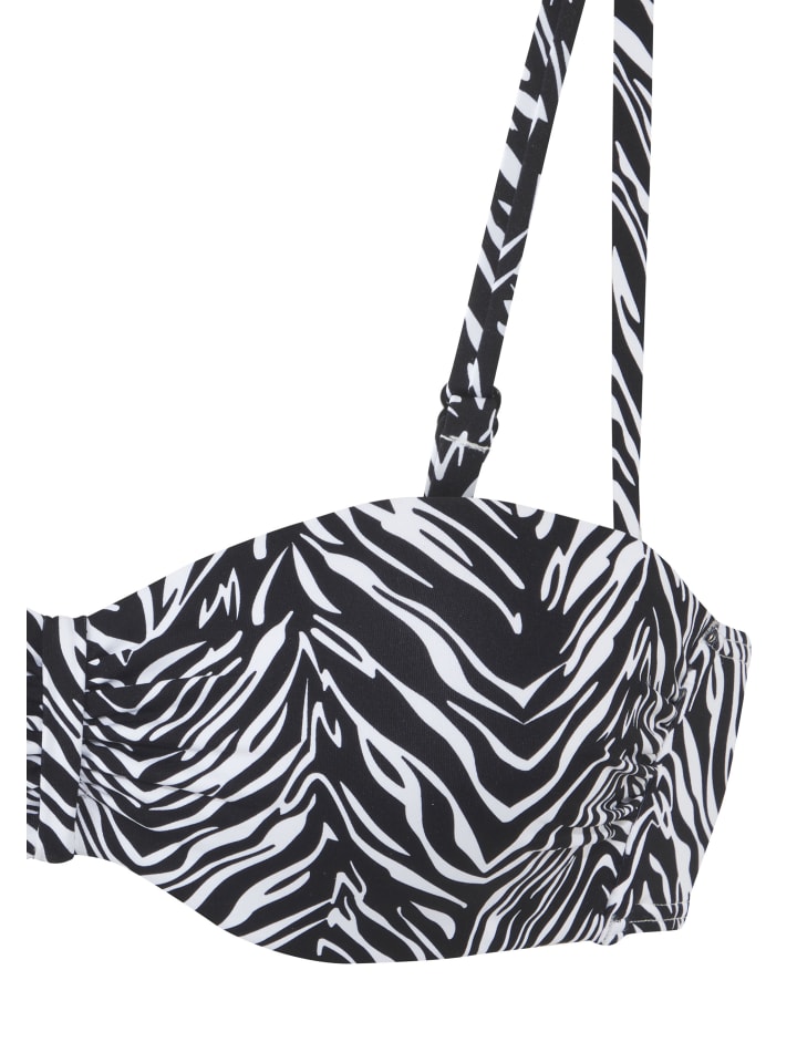 Верх бикини s.Oliver, цвет schwarz-weiß
Верх бикини s.Oliver, цвет schwarz-weiß