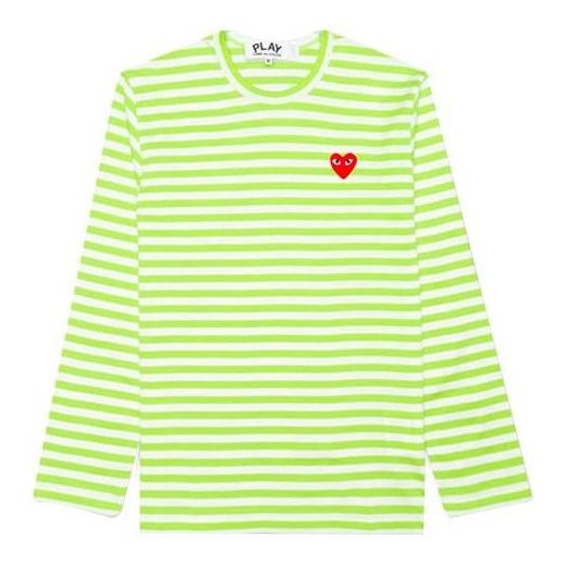 Топ COMME des GARCONS PLAY Pastelle Striped Long-Sleeve Shirt 'Green'
Топ COMME des GARCONS PLAY Pastelle Striped Long-Sleeve Shirt 'Green'