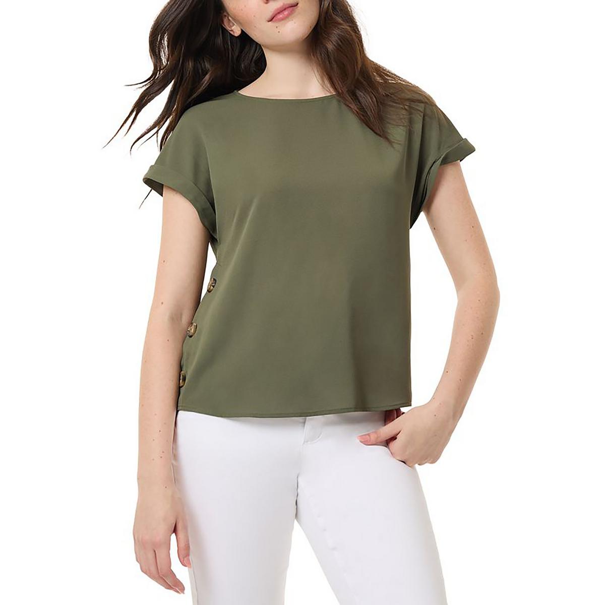 Женская блузка Petites из полиэстера с пуговицами Jones New York, цвет jasper green
Женская блузка Petites из полиэстера с пуговицами Jones New York, цвет jasper green