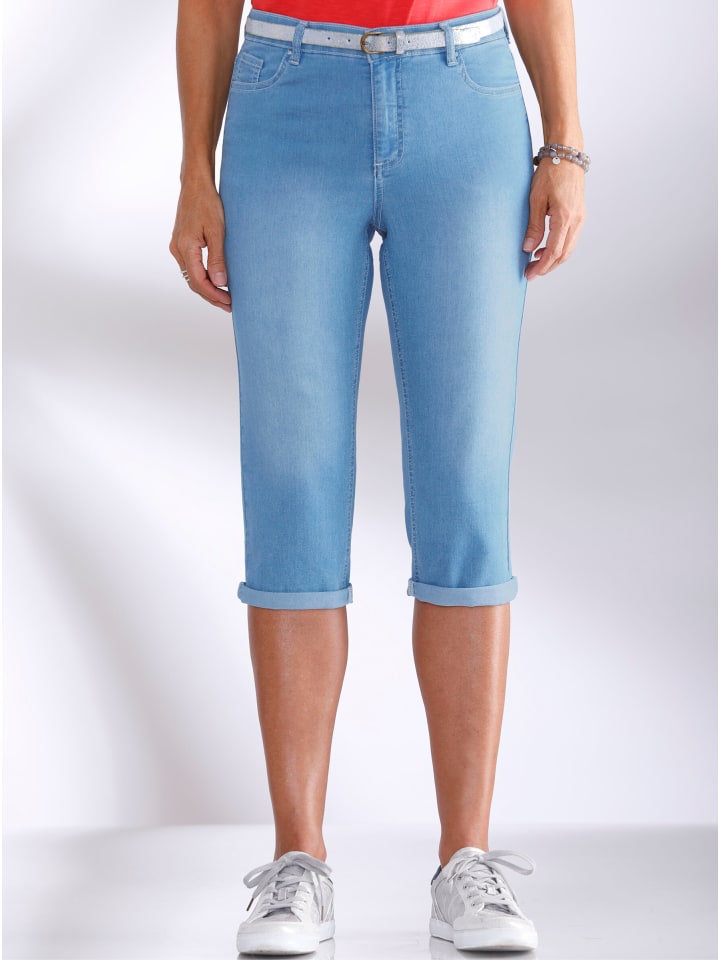 Джинсы-капри синего цвета WITT WEIDEN
Джинсы-капри синего цвета WITT WEIDEN