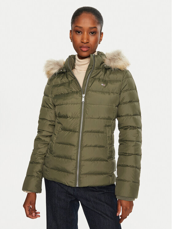 Пуховик узкого кроя Tommy Hilfiger, зеленый
Пуховик узкого кроя Tommy Hilfiger, зеленый