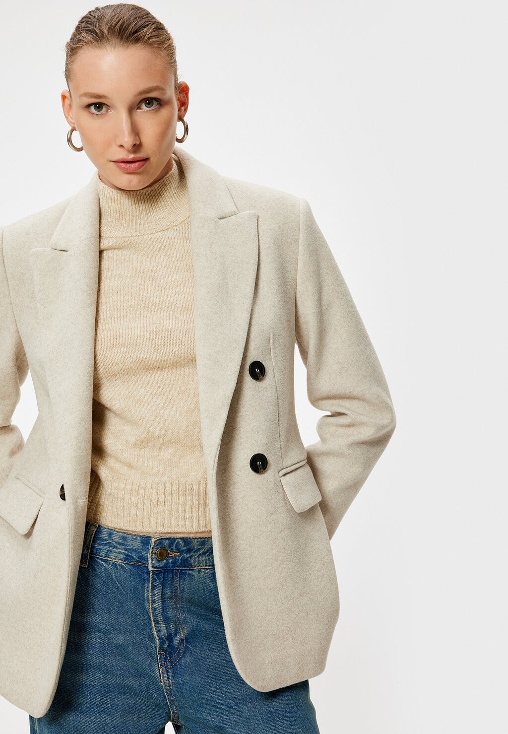 Блейзер DOUBLE-BREASTED Koton, коричневый
Блейзер DOUBLE-BREASTED Koton, коричневый