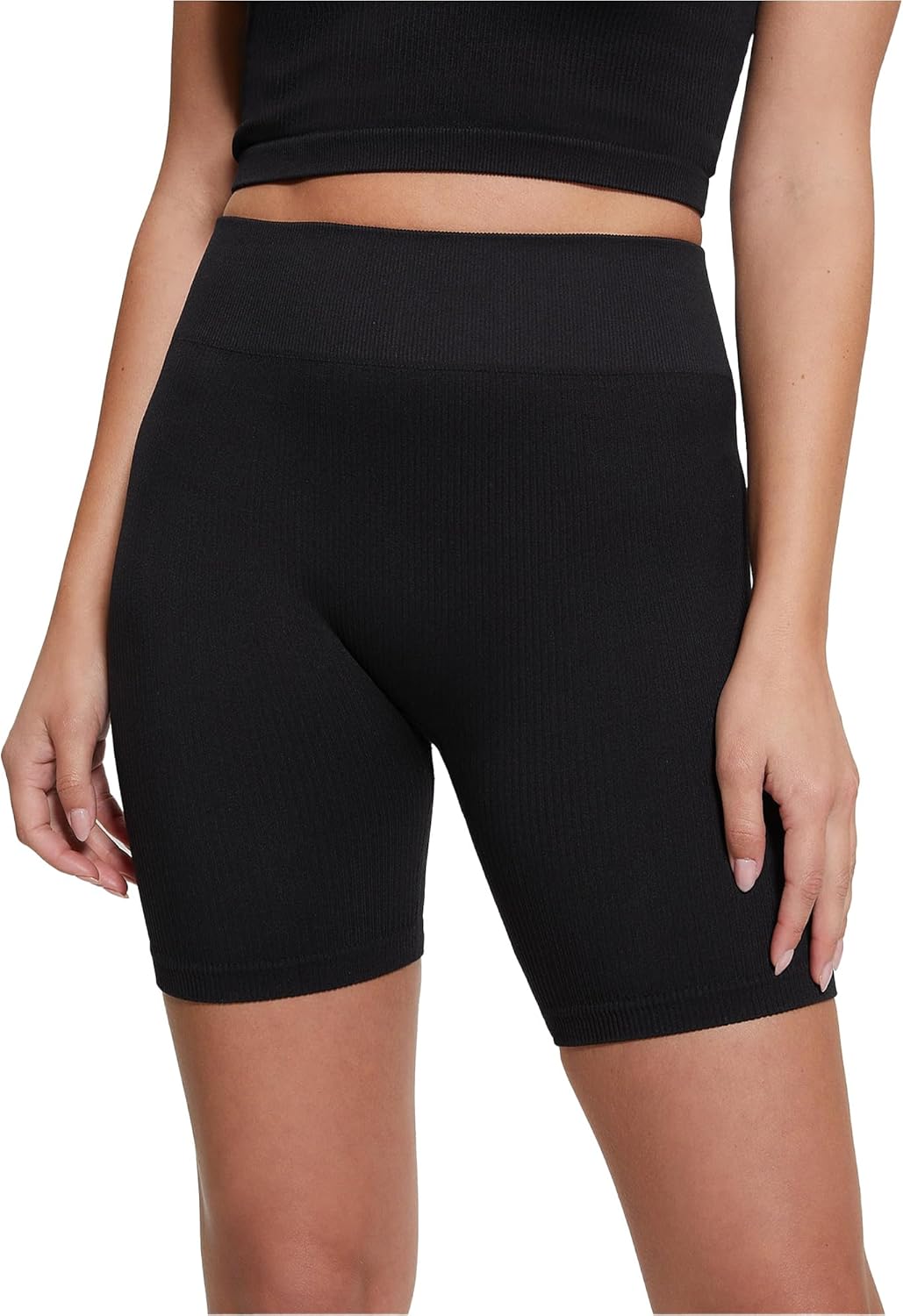 Джинсы Guess Womens Sara Rib-Seamless Biker, Black
Джинсы Guess Womens Sara Rib-Seamless Biker, Black