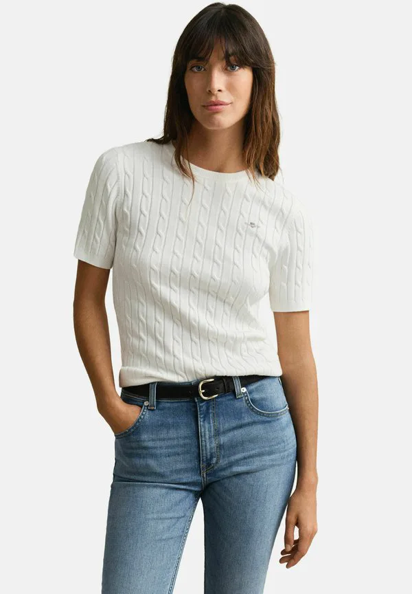 Футболка с принтом в виде эластичного кабеля Gant, Eggshell, Бежевый, Футболка с принтом в виде эластичного кабеля Gant, Eggshell
Футболка с принтом в виде эластичного кабеля Gant, Eggshell, Бежевый, Футболка с принтом в виде эластичного кабеля Gant, Eggshell