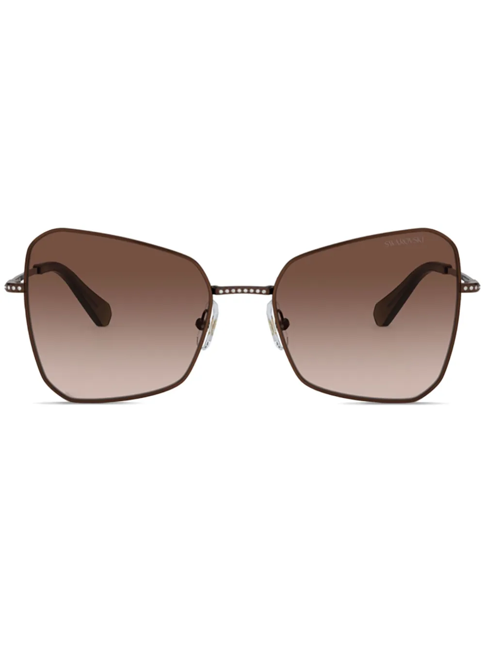 Солнцезащитные очки в оправе 'бабочка' Swarovski, коричневый
Солнцезащитные очки в оправе 'бабочка' Swarovski, коричневый