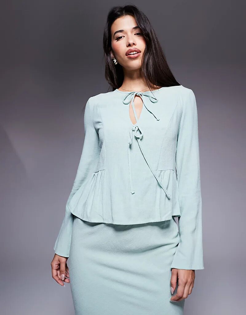 Комбинированная льняная блузка Daska
Комбинированная льняная блузка Daska