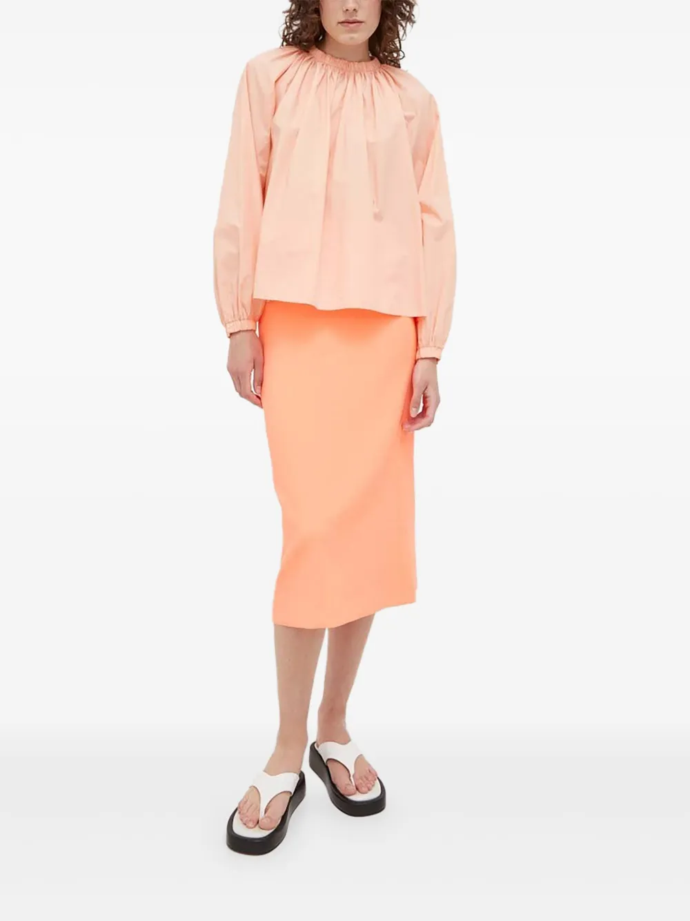 Блузка со складками Drykorn, оранжевый
Блузка со складками Drykorn, оранжевый