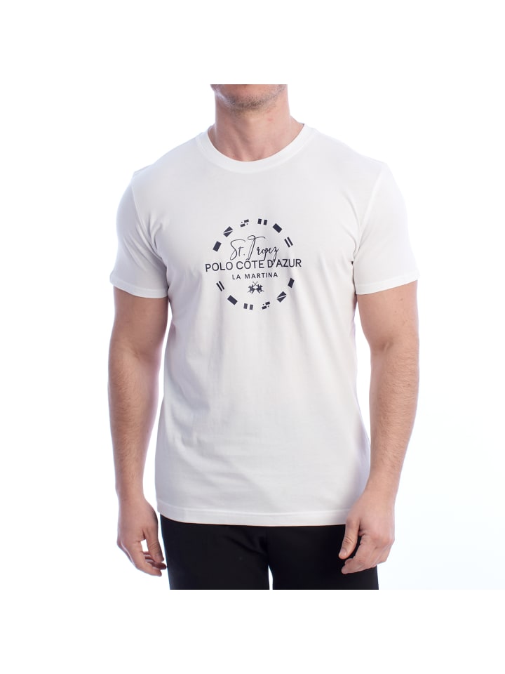 Рубашка белого цвета La Martina
Рубашка белого цвета La Martina