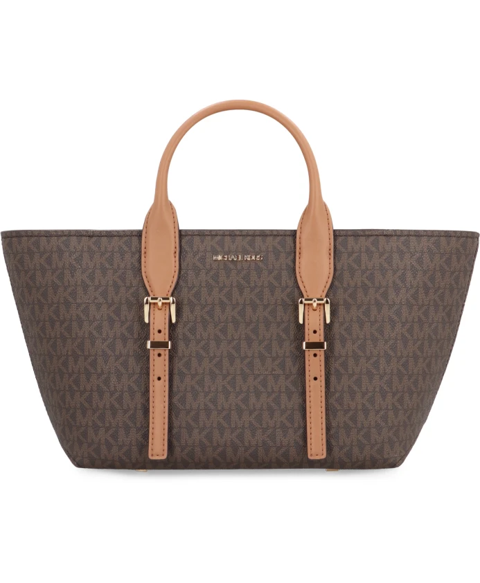 Сумочка с логотипом и ремнем через плечо Michael Kors, коричневый
Сумочка с логотипом и ремнем через плечо Michael Kors, коричневый