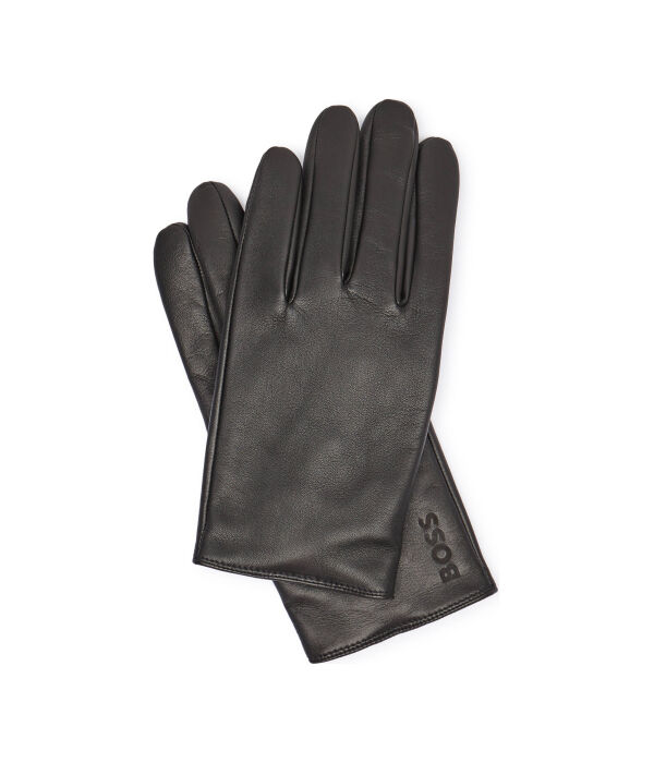 Кожаные перчатки для смартфона Boss Orange, черный
Кожаные перчатки для смартфона Boss Orange, черный