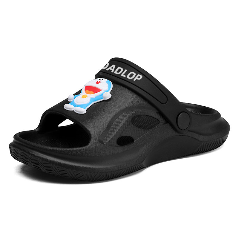 Нескользящие, легкие, амортизирующие, низкие детские сандалии для детей TROADLOP, черный 
Нескользящие, легкие, амортизирующие, низкие детские сандалии для детей TROADLOP, черный