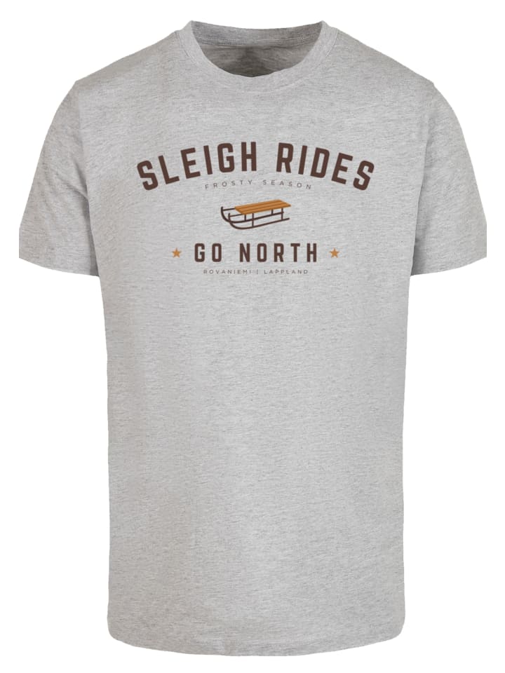 Рождественская футболка для катания на санках в цвете меланжево-серый F4NT4STIC
Рождественская футболка для катания на санках в цвете меланжево-серый F4NT4STIC