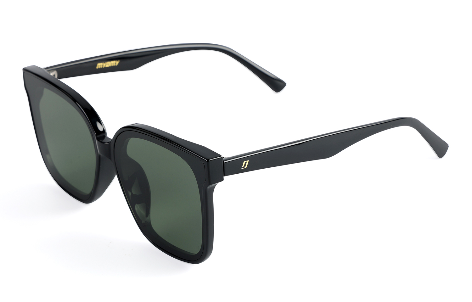 MYOMY Пластиковые квадратные солнцезащитные очки TR/Memory унисекс, Black Frame with Green Lens
MYOMY Пластиковые квадратные солнцезащитные очки TR/Memory унисекс, Black Frame with Green Lens