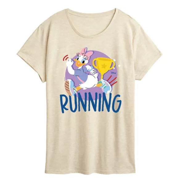 Футболка женская для бега с принтом Дейзи Дак Disney, бежевый
Футболка женская для бега с принтом Дейзи Дак Disney, бежевый
