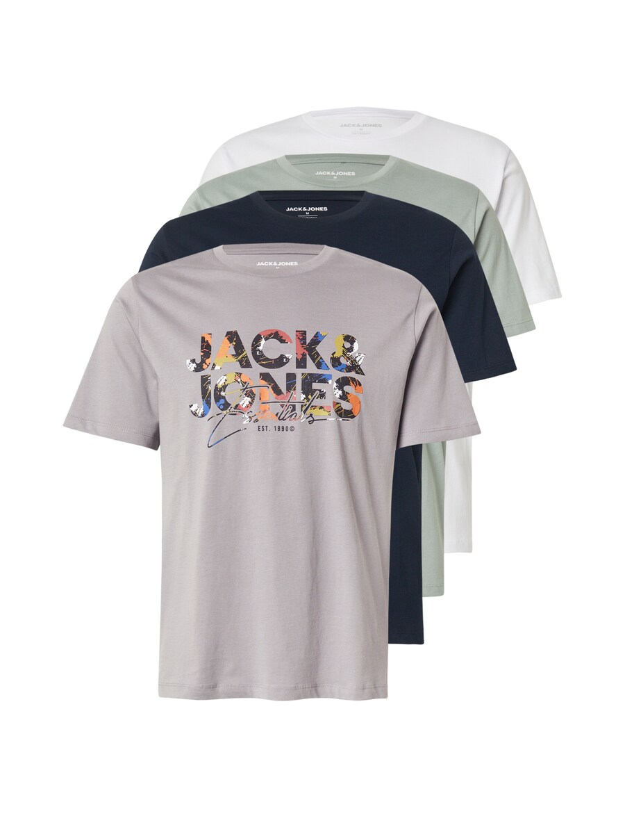 Футболка JACK & JONES JACK & JONES JJGEPLAS, Navy/Light grey/Green/White
Футболка JACK & JONES JACK & JONES JJGEPLAS, Navy/Light grey/Green/White