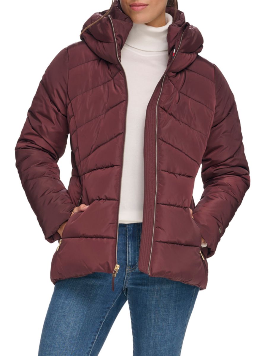 Стеганая куртка Channel Quilt Tommy Hilfiger, цвет Aubergine
Стеганая куртка Channel Quilt Tommy Hilfiger, цвет Aubergine