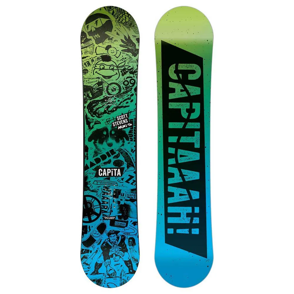 Сноуборд Capita Scott stevens 130 junior, зеленый
Сноуборд Capita Scott stevens 130 junior, зеленый
