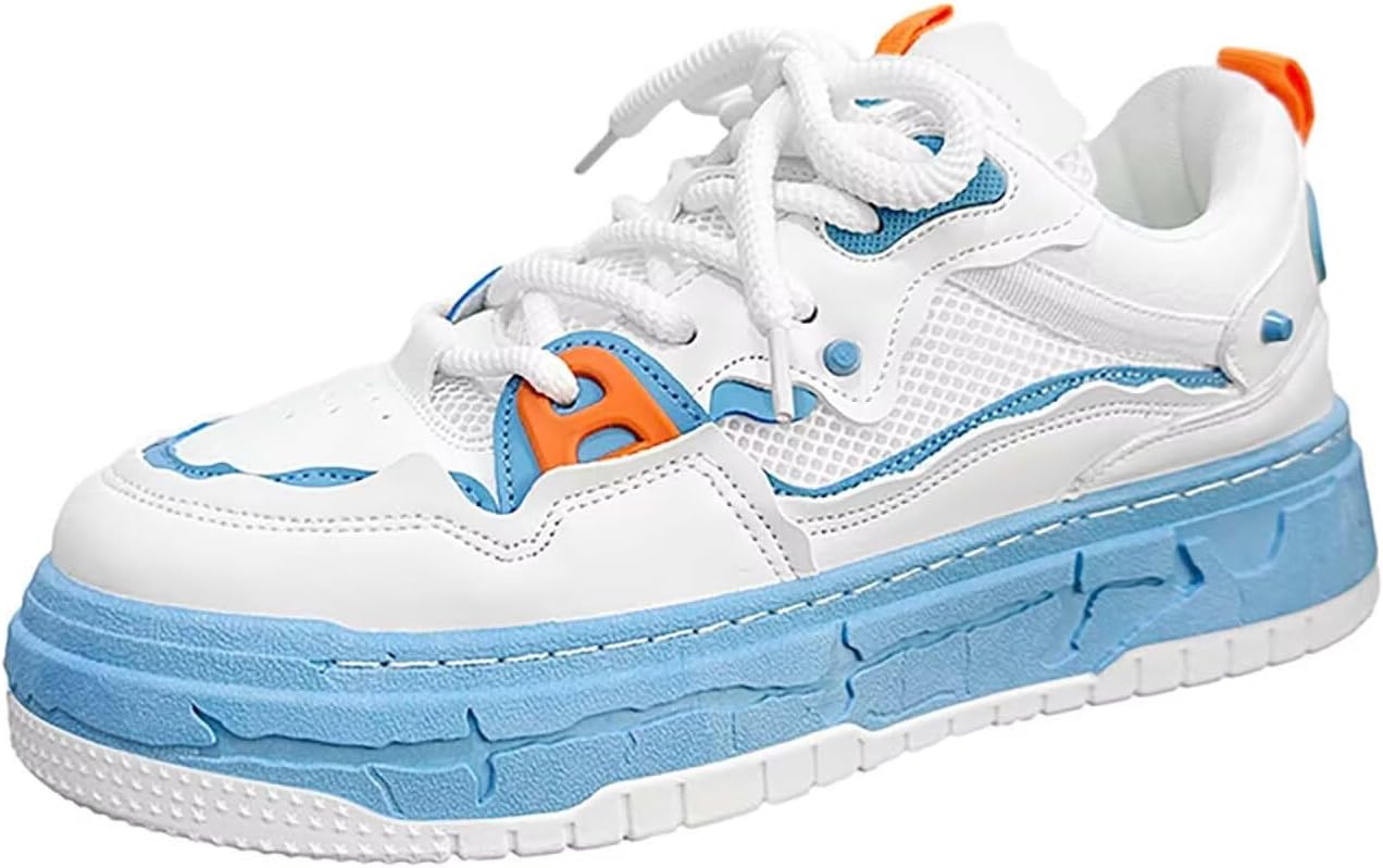 Мужские сетчатые дышащие модные кроссовки TERBOFIN, повседневные, для прогулок и скейтборда, летние для занятий на улице, белый/синий
Мужские сетчатые дышащие модные кроссовки TERBOFIN, повседневные, для прогулок и скейтборда, летние для занятий на улице, белый/синий