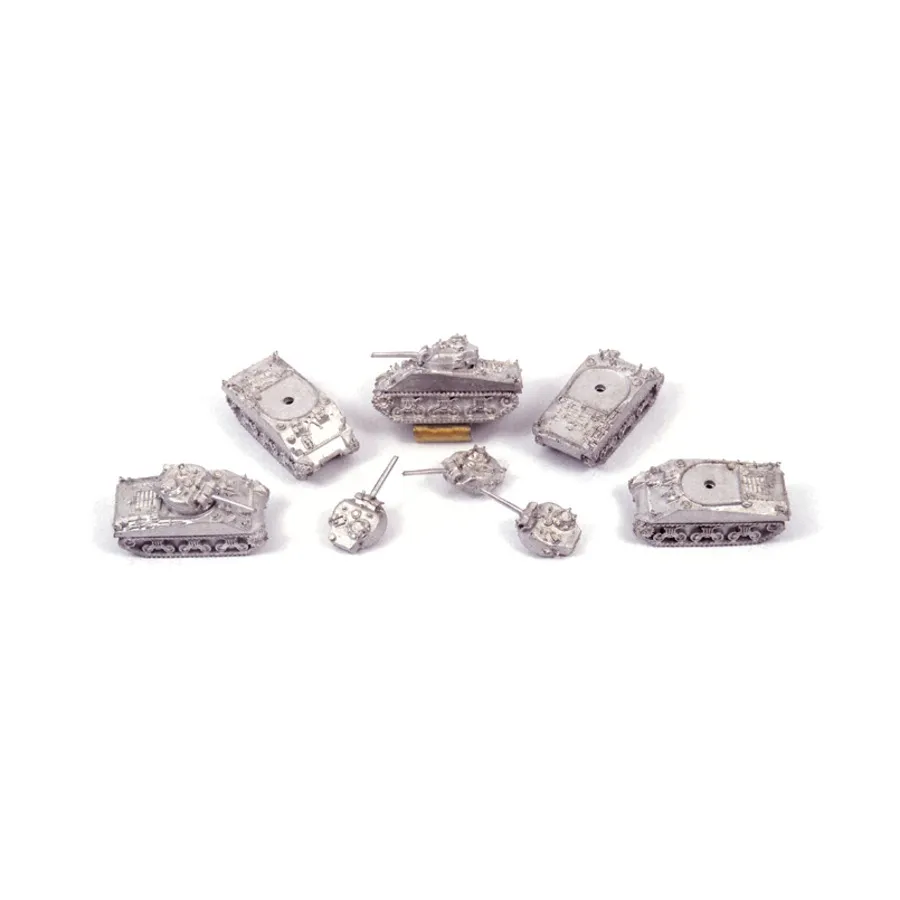 М4А2 75-мм Шерман, WWII Micro Armour - United States - Tanks (1:285)
М4А2 75-мм Шерман, WWII Micro Armour - United States - Tanks (1:285)