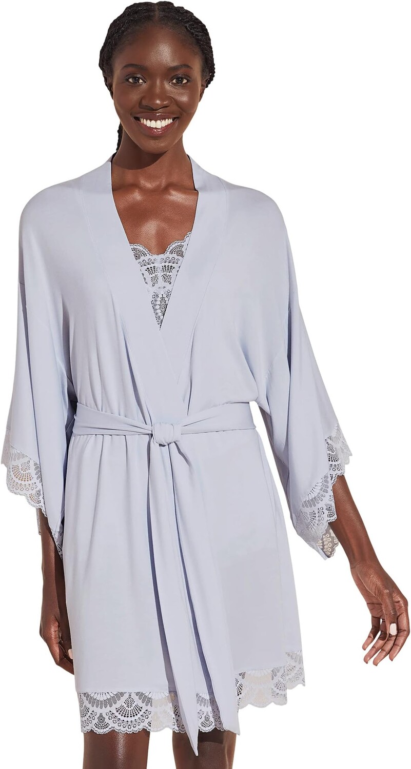 Халат Mariana Mademoiselle Kimono Robe Eberjey, цвет Ice Blue
Халат Mariana Mademoiselle Kimono Robe Eberjey, цвет Ice Blue