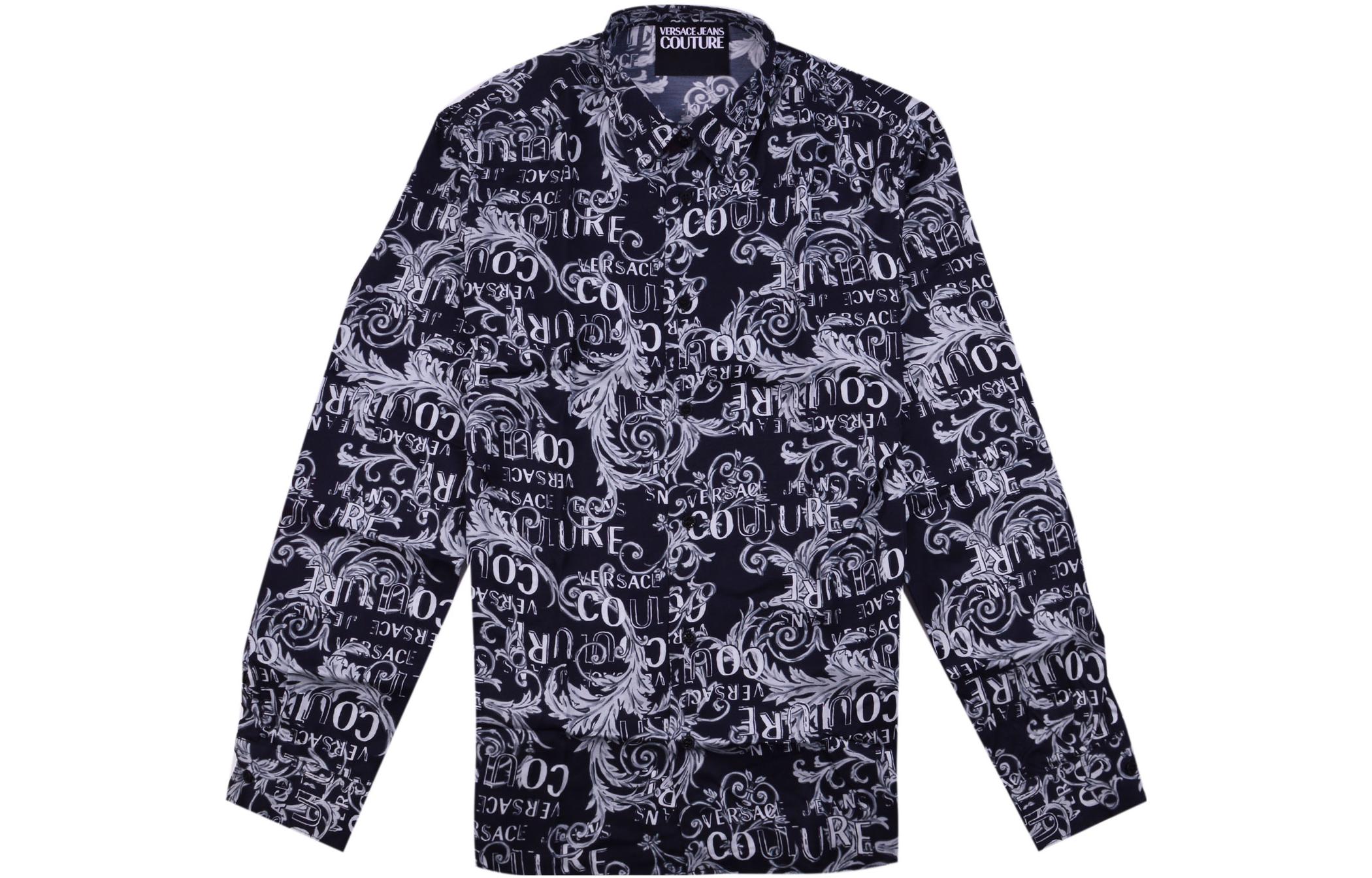 Рубашка с принтом All over Baroque Logo VERSACE JEANS COUTURE, черный
Рубашка с принтом All over Baroque Logo VERSACE JEANS COUTURE, черный
