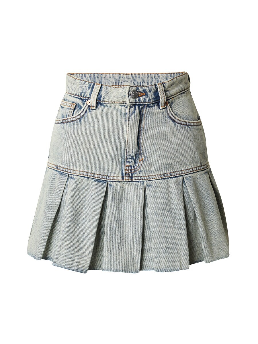 Юбка мини Monki Skirt, синий деним 
Юбка мини Monki Skirt, синий деним