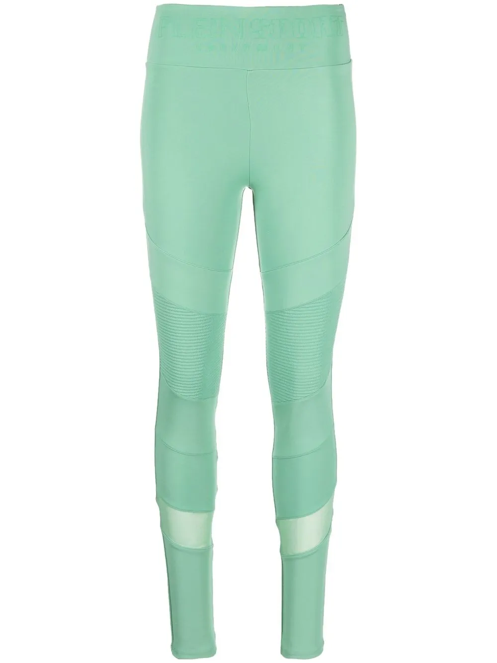 Облегающие легинсы statement Plein Sport, зеленый
Облегающие легинсы statement Plein Sport, зеленый
