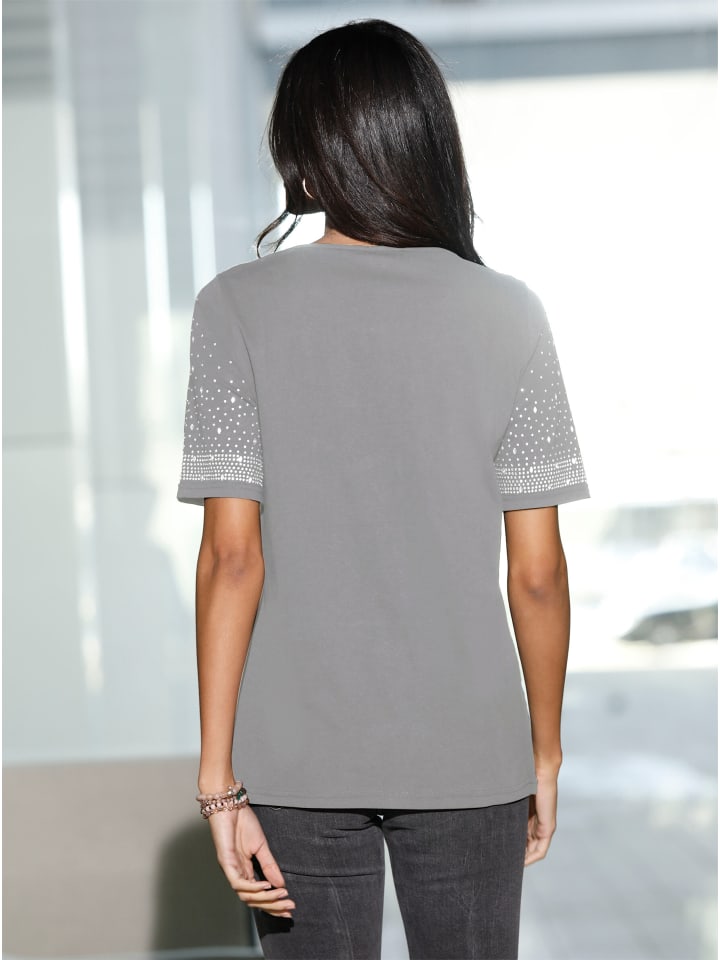 Футболка Sieh an!, каменно-серый 
Футболка Sieh an!, каменно-серый